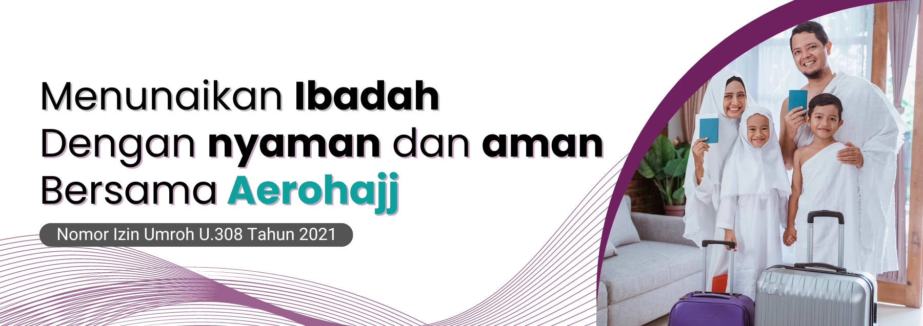 umroh dan haji dengan nyaman dan aman